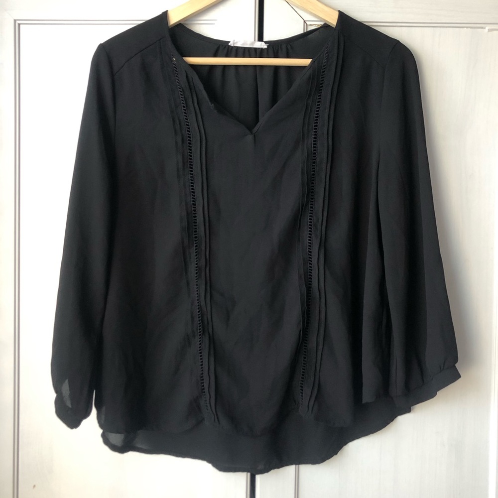 LUSH Black Blouse